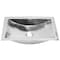 Nantucket Sinks Hammered Stainless Steel Rectangle Undermount Bathroom Sink with Overflow TRS-OF - alternate 4